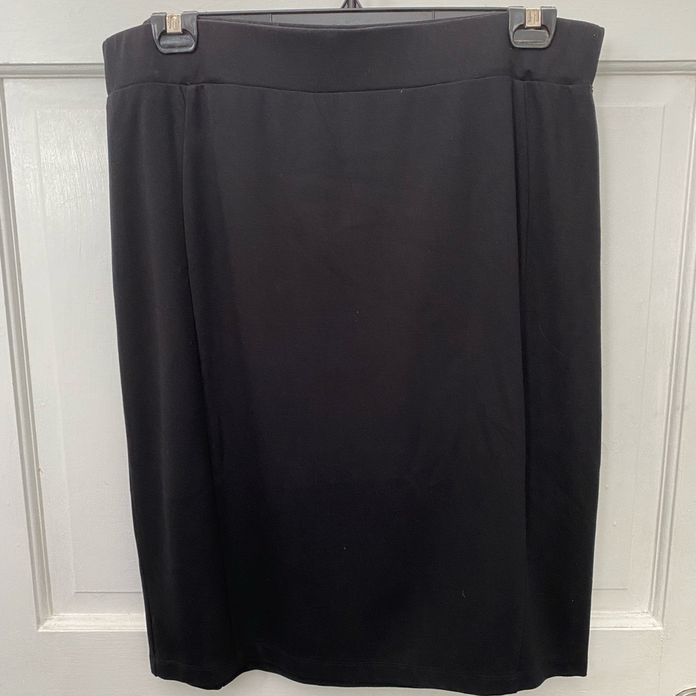 Pure Energy Black Pencil Skirt 1X